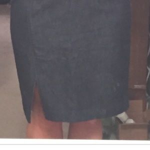 Express jean pencil skirt